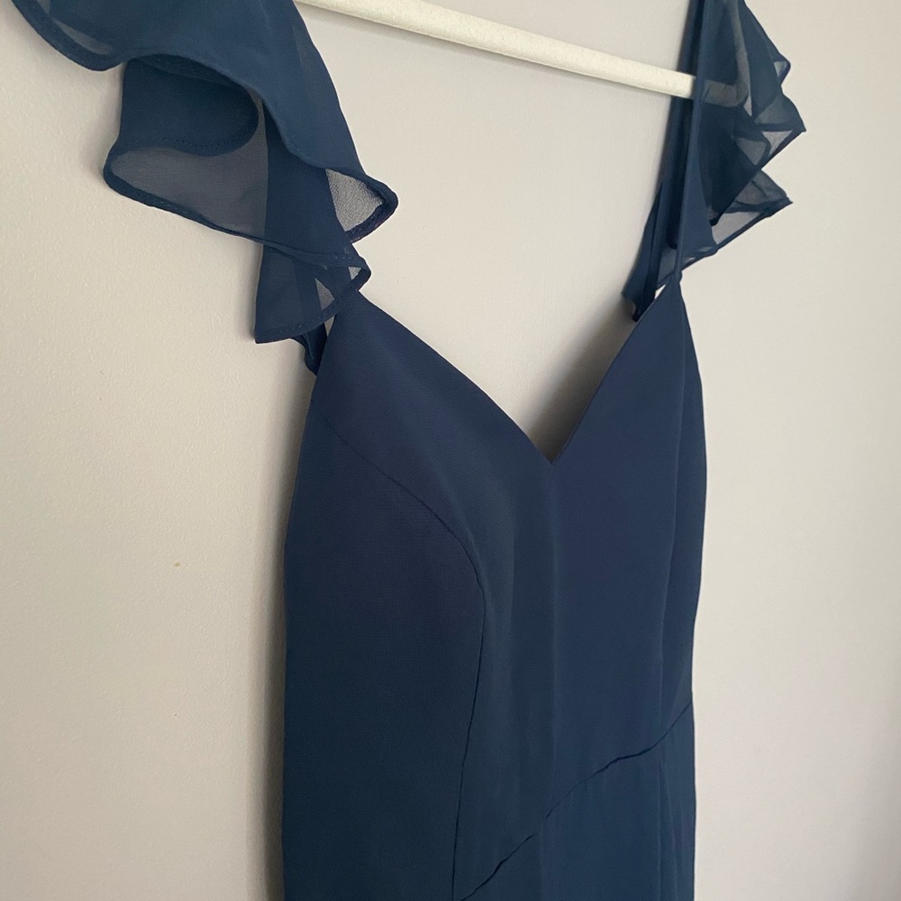 AZAZIE Everett Dress Navy size 14 - Picture 11 of 11